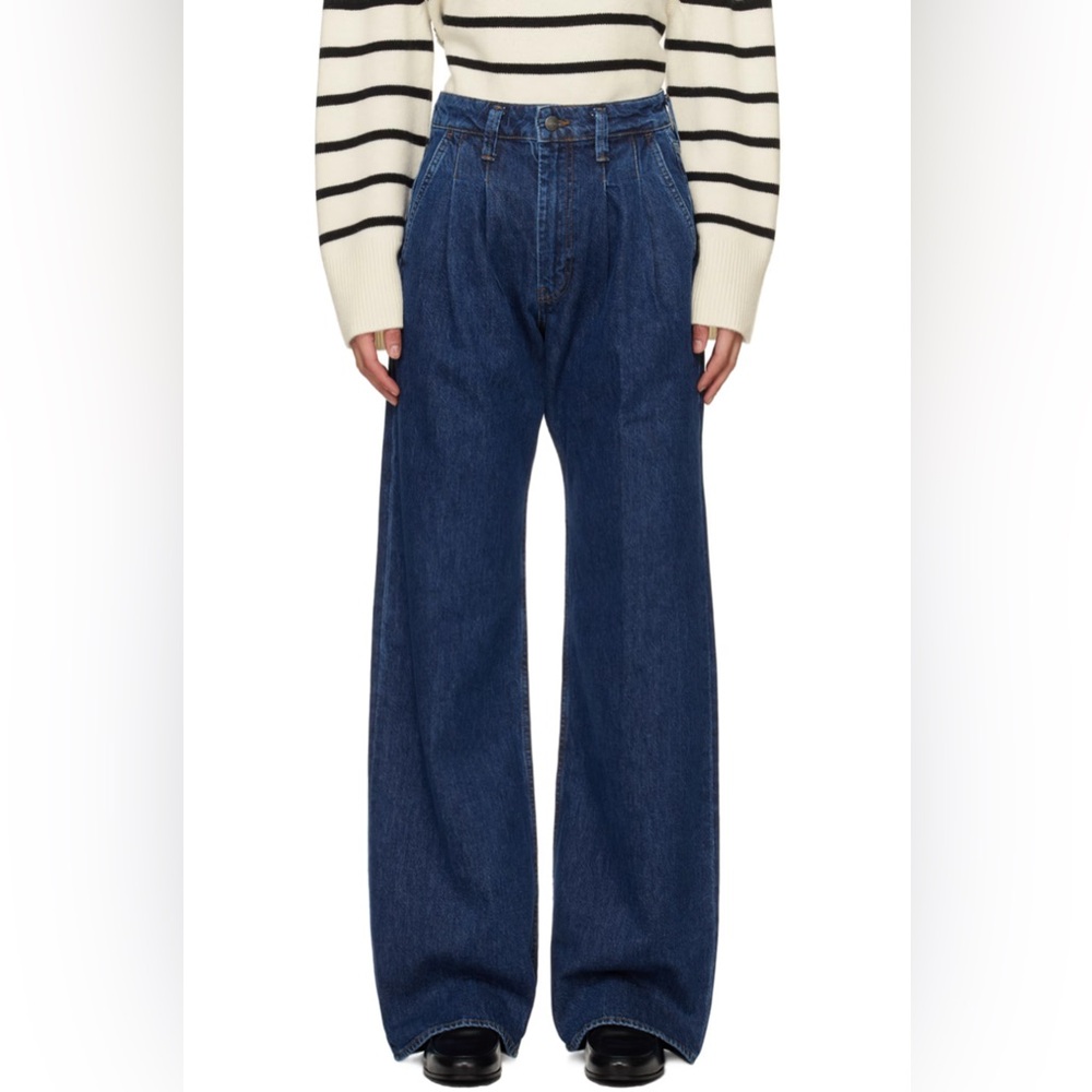 ANINE BING Blue Carrie Jeans